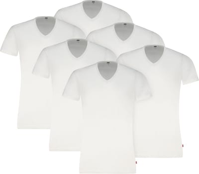 6-pack Levi's heren T-shirt V-Neck