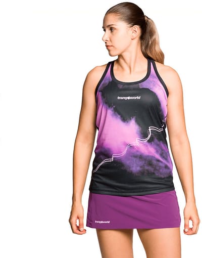 Trangoworld Gaube Mouwloos T-shirt Zwart S Vrouw