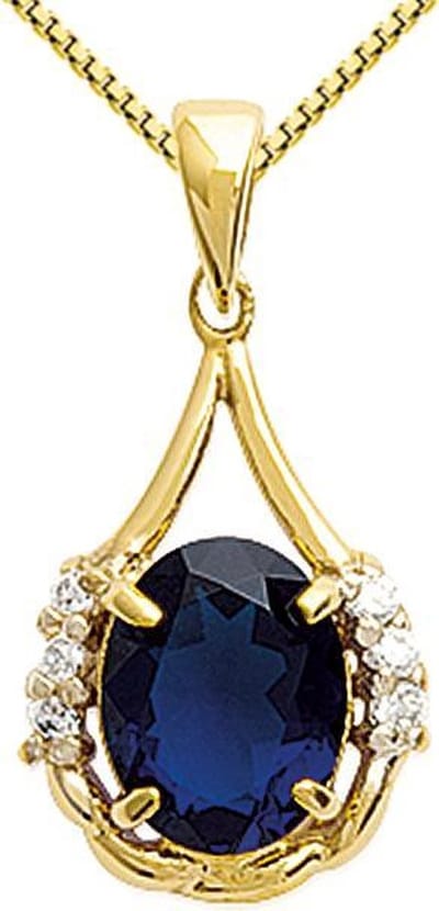 Montebello Ketting Grobya - 925 Zilver Verguld - 12x22mm - 45cm
