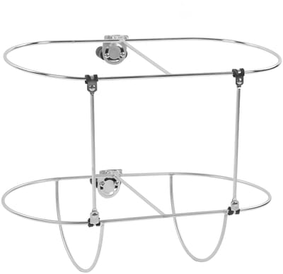 Boot Spatbord Rack - Dailygoods- Spatbordhouder Dubbel RVS 304