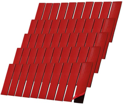 Dailygoods- Kleefpads 50 stuks - Dubbelzijdig Waterdicht - Kentekenplaathouder - Herbruikbaar - Schokbestendig - Eenvoudig aan te brengen - Plakband
