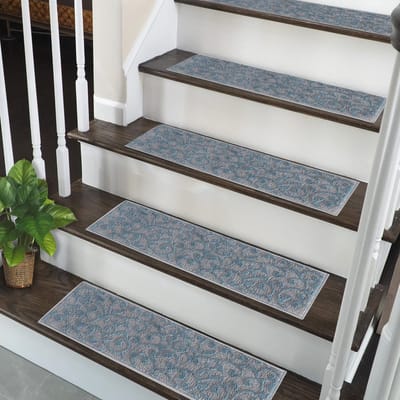 Antislip Traptreden 9x28 inch - Gezellige en Zachte Tapijttrappen voor Veiligheid en Comfort