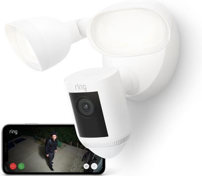 Ring Floodlight Cam Pro - Wit