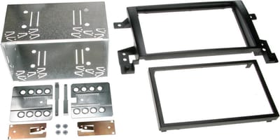 2-DIN Paneel geschikt voor Suzuki Grand Vitara (JT) 2005-2015 Kleur: Zwart
