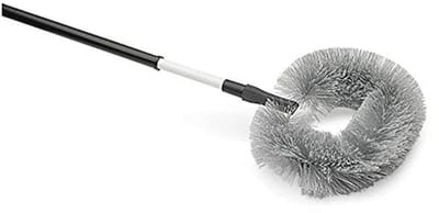Ovale Stofbezem met Telescoopsteel tot 170 cm - Perfect voor Stof en Vuil