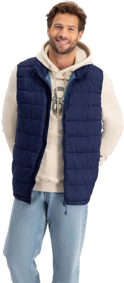 NOMAD® Bodywarmer Heren | Maat M | Donkerblauw | Outdoor Bodywarmer Waterafstotend | Zakken met rits