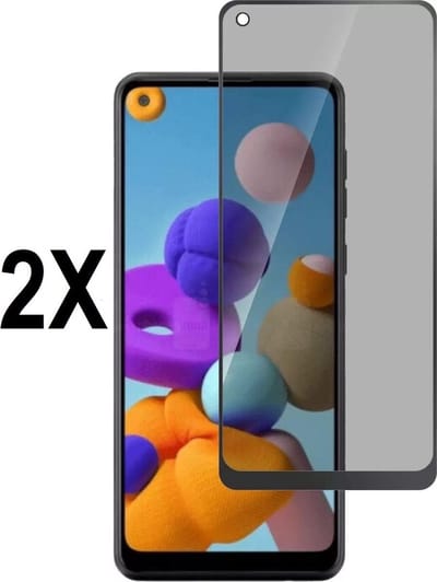 Screenz® - PRIVACY Screenprotector geschikt voor OnePlus 10 Pro - Tempered glass Screen protector geschikt voor OnePlus 10 Pro - Beschermglas - Privé Glasplaatje - 2 stuks