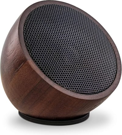 Mini Bluetooth Speaker van Walnoothout met Rijke Bass