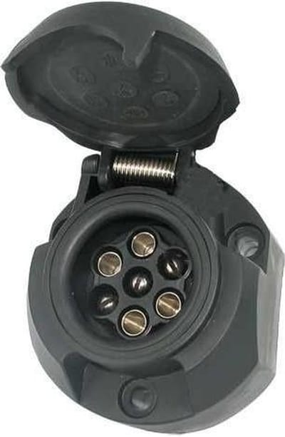 Stekkerdoos 7 polig ABS