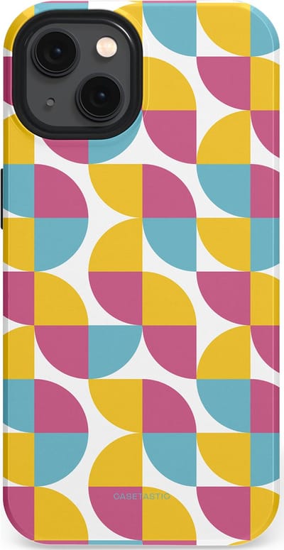 Casetastic Hoesje Geschikt voor Apple iPhone 13 Magsafe - Stijlvolle Beschermende Duo-layer Case - Cirkeldroom