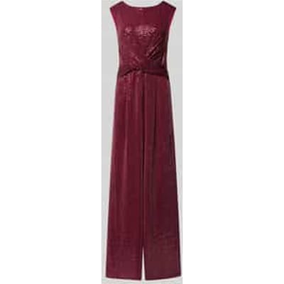 Relaxed fit jumpsuit met pailletten