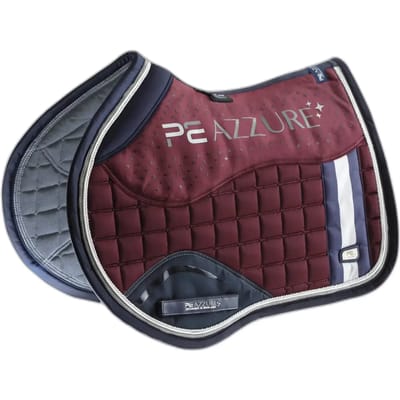 Antislip satijnen zadeldek voor paarden Premier Equine Azzure