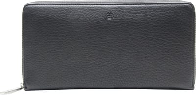Esquire Portemonnee Deer Zip Around Wallet Black Zwart