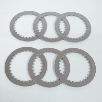 Kit 6 disque lisse embrayage Tecnium pour moto Yamaha 125 YZ 1991 à 1992 Neuf