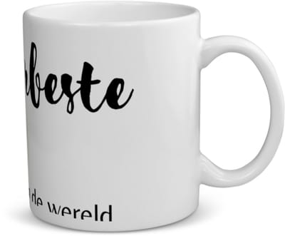 Akyol - voor de allerbeste oma van de wereld koffiemok - theemok - Oma - de beste oma - verjaardagscadeau - verjaardag - cadeau - cadeautje voor oma - oma artikelen - kado - geschenk - gift - 350 ML inhoud