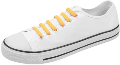 Nooit meer veters strikken - elastische schoenveters - lange levensduur - kleur oranje