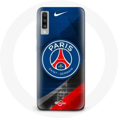 Coque - PSG Paris Saint Germain - Galaxy A70 - Noir - Souple - Sportif