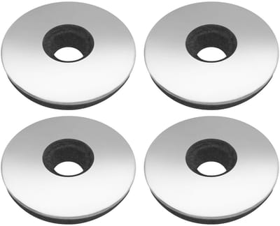 Dailygoods- Afdichtringen 100 stuks - 304 Roestvrij Staal/Neopreen - Buitendiameter 12 mm - Binnendiameter 4,2 mm - Dikte 2,5 mm - Corrosiebestendig - Afdichtschijven
