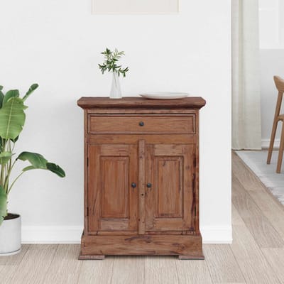 vidaXL Opbergkast 63 x 30 x 79 cm Massief Mahoniehout