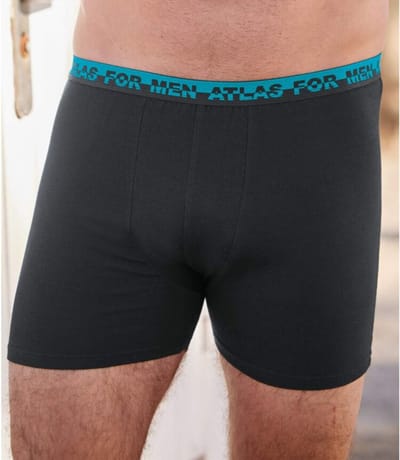 ATLAS FOR MEN - Set van 6 comfortabele boxershorts - Heren - Verkrijgbaar in grote maten - XXL