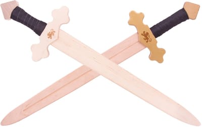 Houten Zwaard Leeuwenhart - lengte 60 cm