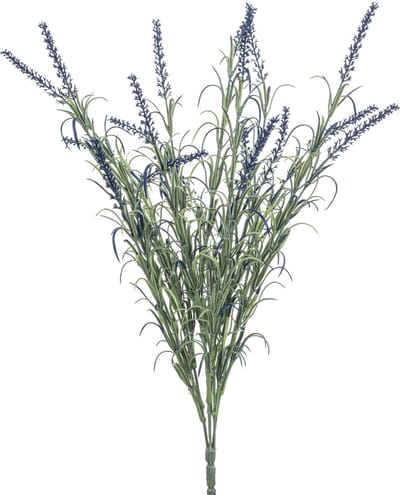 Emerald - Kunstplant Lavendel UV blauw 40cm - Kunstplant voor binnen