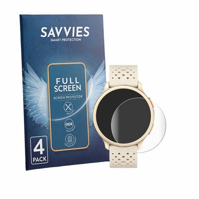 Savvies - Screenprotector voor Quican AR-02 - Folie Beschermfolie transparant volledig dekking 4 Stuks