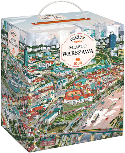 Puzzlove CzuCzu Miasto Warszawa 1000 - Puzzlove CzuCzu Stad Warschau 1000