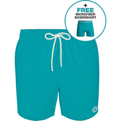 Muchachomalo Zwembroek Heren - 1 Pack + Boxershort - Blauw - Mannen Zwembroek
