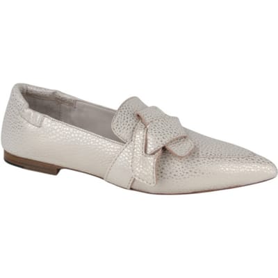 VIA VAI Lola Rayne Loafers Dames - Leer - Beige - Maat 38