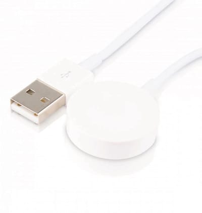 Kabel geschikt voor Apple Watch - Oplaadkabel - Oplader - 1 Meter - Wit
