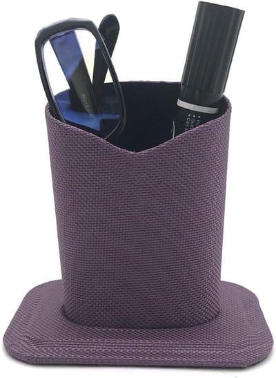 Brillenhouder - Opberghoes - Thuis Kantoor - Zachte Voering - 15 x 10 x 5 cm - Paars
