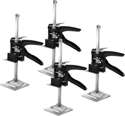 Hand Hef Gereedschap - Hulpstuk Set - Plaat Monteren - Werkbesparende Arm - 30 cm Lengte - Zilver
