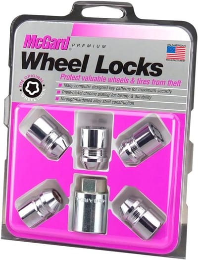 Wielslotbouten Set - Anti-diefstal Bouten - Velgen Beveiligen - Honderden Unieke Slotpatronen - M12x1.50 - Zilver
