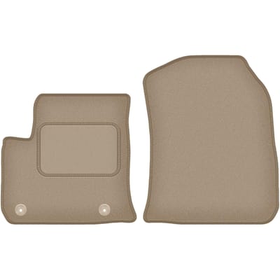 Wielganizator WLG-CARLUX - Automatten Voor - Beige - Peugeot 208 II Elektro