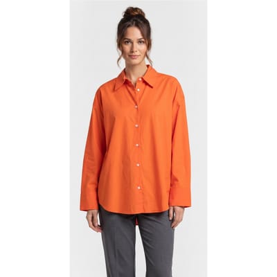 ARKET Ima Poplin Shirt Orange Größe: 36 | Business hemden Outlet | Damen | Orange