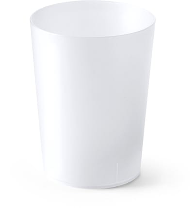 50 herbruikbare PP bekers inhoud 900 ML merk Stamina / model Vagen