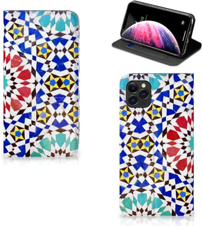 Apple iPhone 11 Pro Max Standcase Mozaïek
