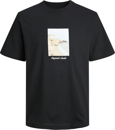 JACK&JONES - JORNORREBRO PHOTO TEE SS CREW NECK LN - Heren - T-shirts