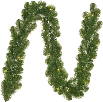 Black Box Trees Norton Guirlande met LED Verlichting - L270 cm - Groen