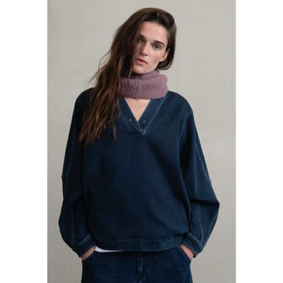 Humanoid Shift Lapis Maat: XS | Longsleeves Outlet | Dames | Blauw