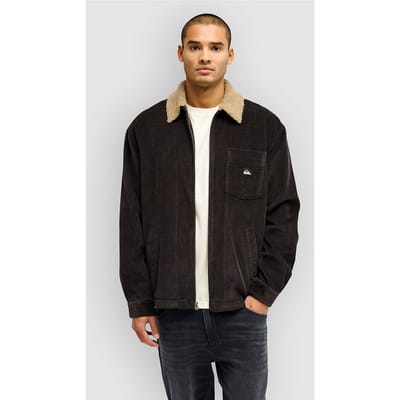 Quiksilver DNA Sherpa Harrington Jas grijs