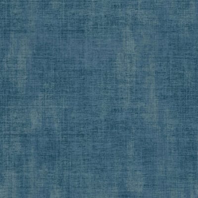 Behang linnen structuur - grove linnenlook - blauw - Vliesbehang - Textiel - Assorti 2022-2024 - 0,53 x 10,05 M.