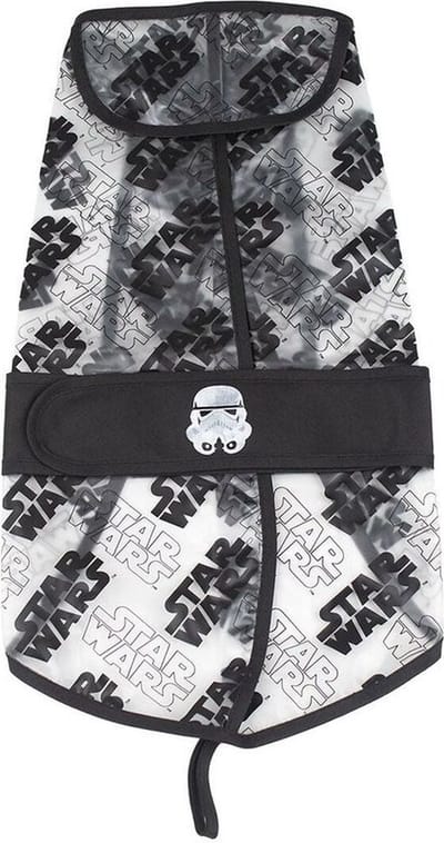 Hondenregenjas Star Wars Transparant L Zwart