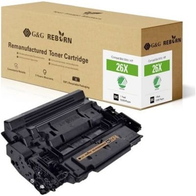 G&G Toner vervangt HP, Troy 26X Compatibel Zwart 9000 bladzijden Reborn remanufactured 21233