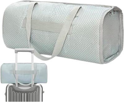 Peuter Vliegtuig Bed - Reisbed Peuter - Comfortabel Reizen - Draagbaar en Opvouwbaar - 76 cm - Blauw