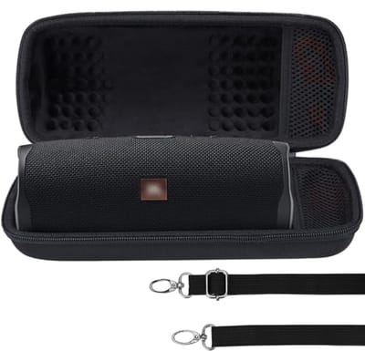 Duurzame Hard Case voor Waterdichte Bluetooth Speaker - Bescherming voor JBL Charge 5 en Charge 4