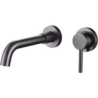 Vtw Living inbouwkraan compleet met inbouwdeel gun metal
