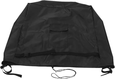 Tuinslang Organizer - Haspel Beschermhoes - Buiten Opslag - Waterdicht en UV-bestendig - 90x80x25cm - Zwart