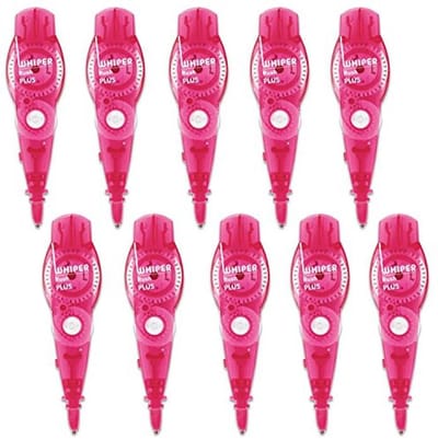 Vervangende Correctietape 5mm - Roze - 10 Stuks